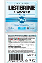 Listerine Advance White Hafif Tat 500ml