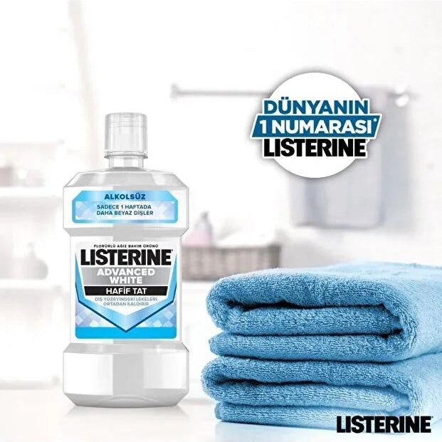 Listerine Advance White Hafif Tat 500ml