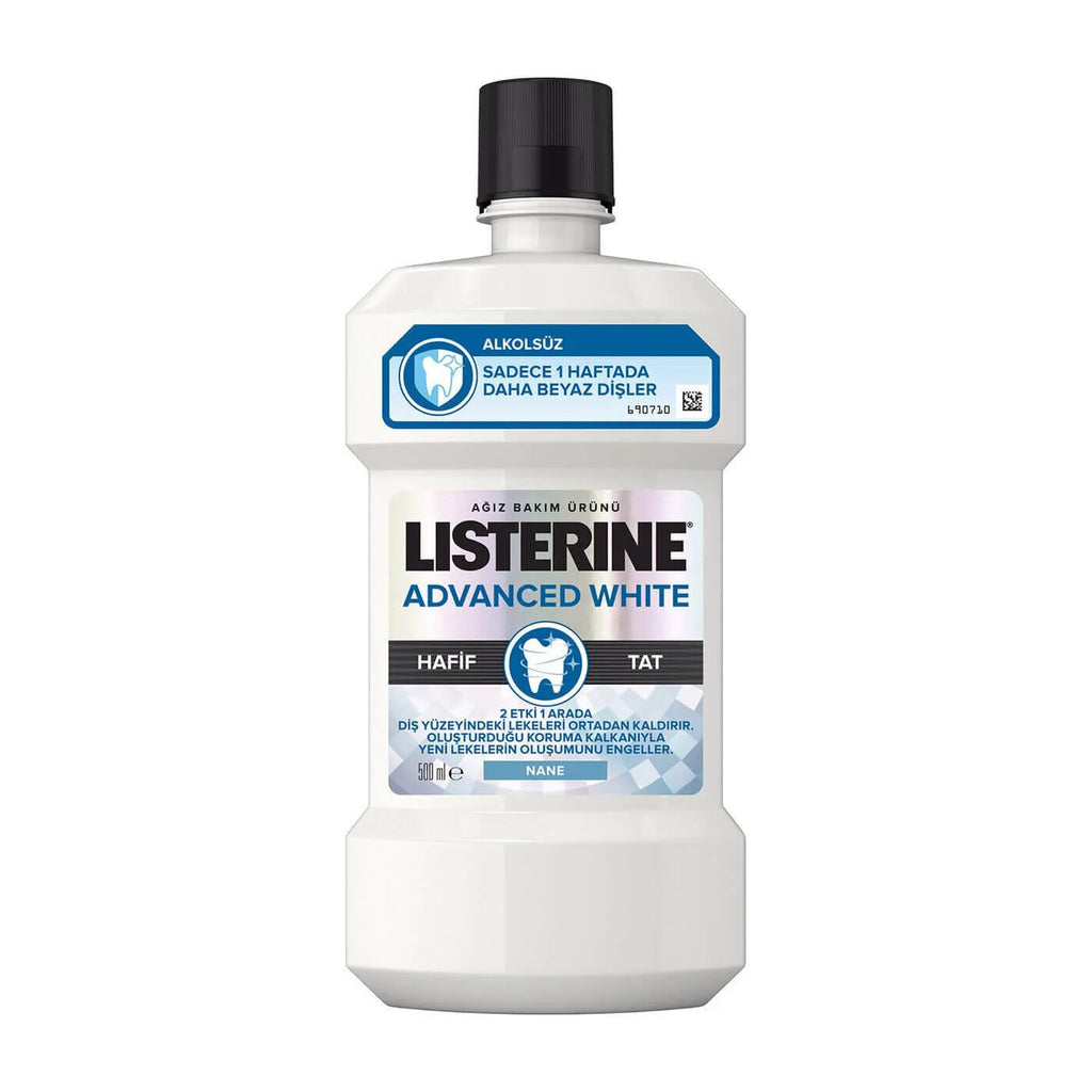 Listerine Advance White Hafif Tat 500ml