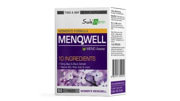 Suda Vitamin Womens Formula Menowell 60 Tablet