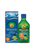 Möllers OMEGA3 COD Liver OIL Tutti Frutti Aromali 150ML