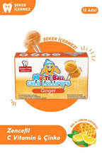 Multiball COLD BAL Zencefil 12 Lolipop Çocuk Pastili