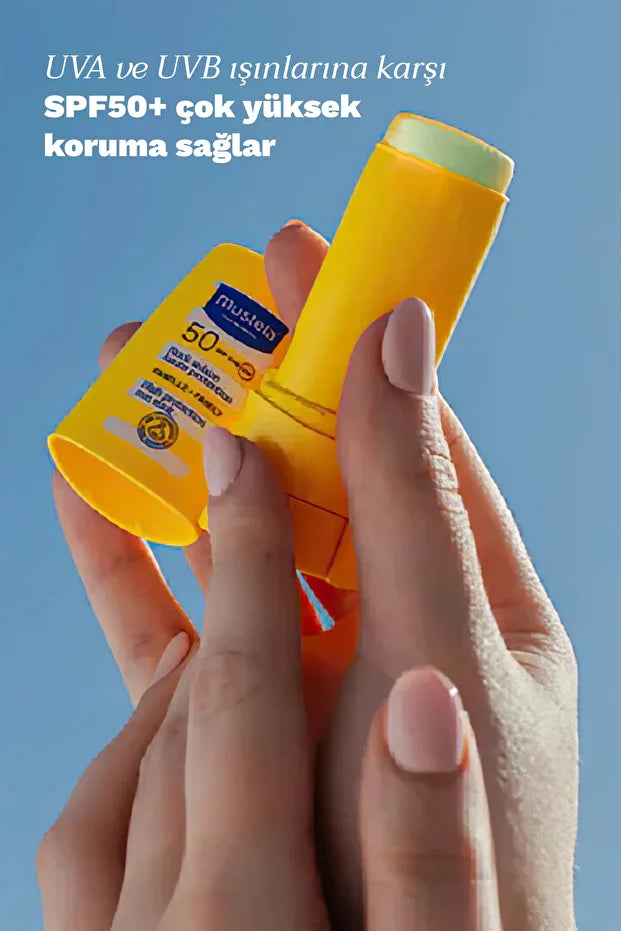 Mustela High Protection Sun Stick 9ml Yüksek Koruma Faktörlü Günes Stick