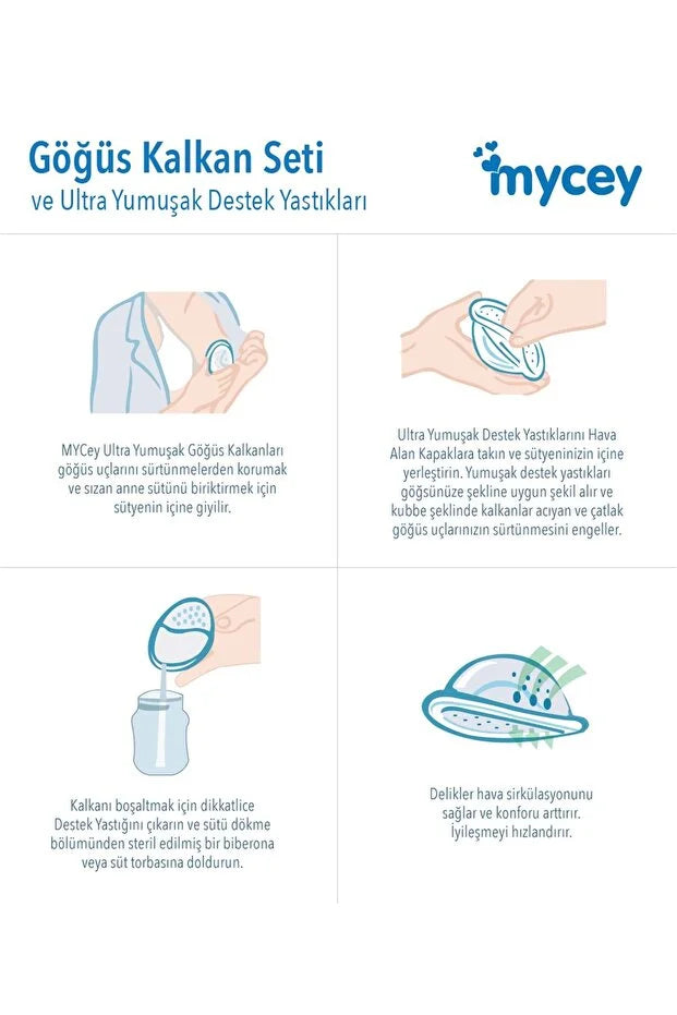 Mycey Göğüs Kalkan Seti