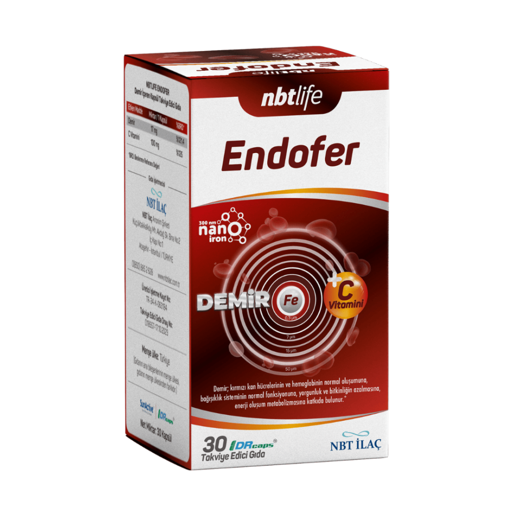 Nbtlife Endofer 30 Kapsül