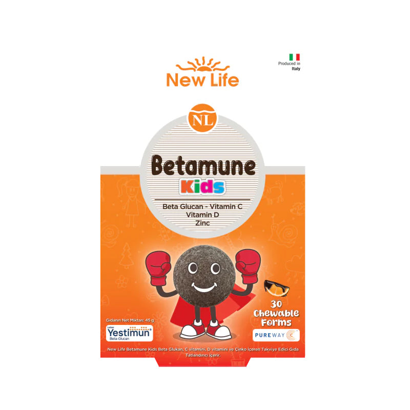 NEW LIFE Betamune 60 ADET Çiğneme Tableti