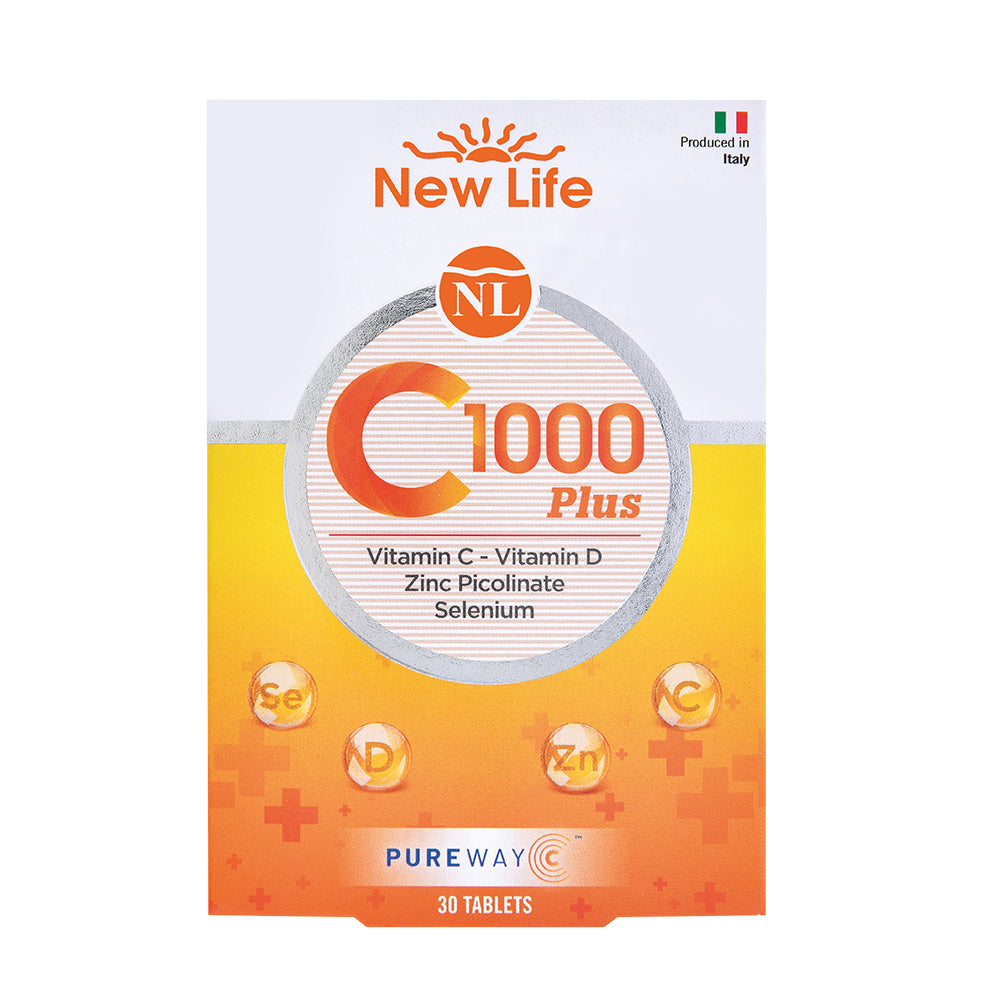 NEW LIFE C 1000 PLUS 30 Tablet C Vitamini D Vitamini Çinko Selenyum