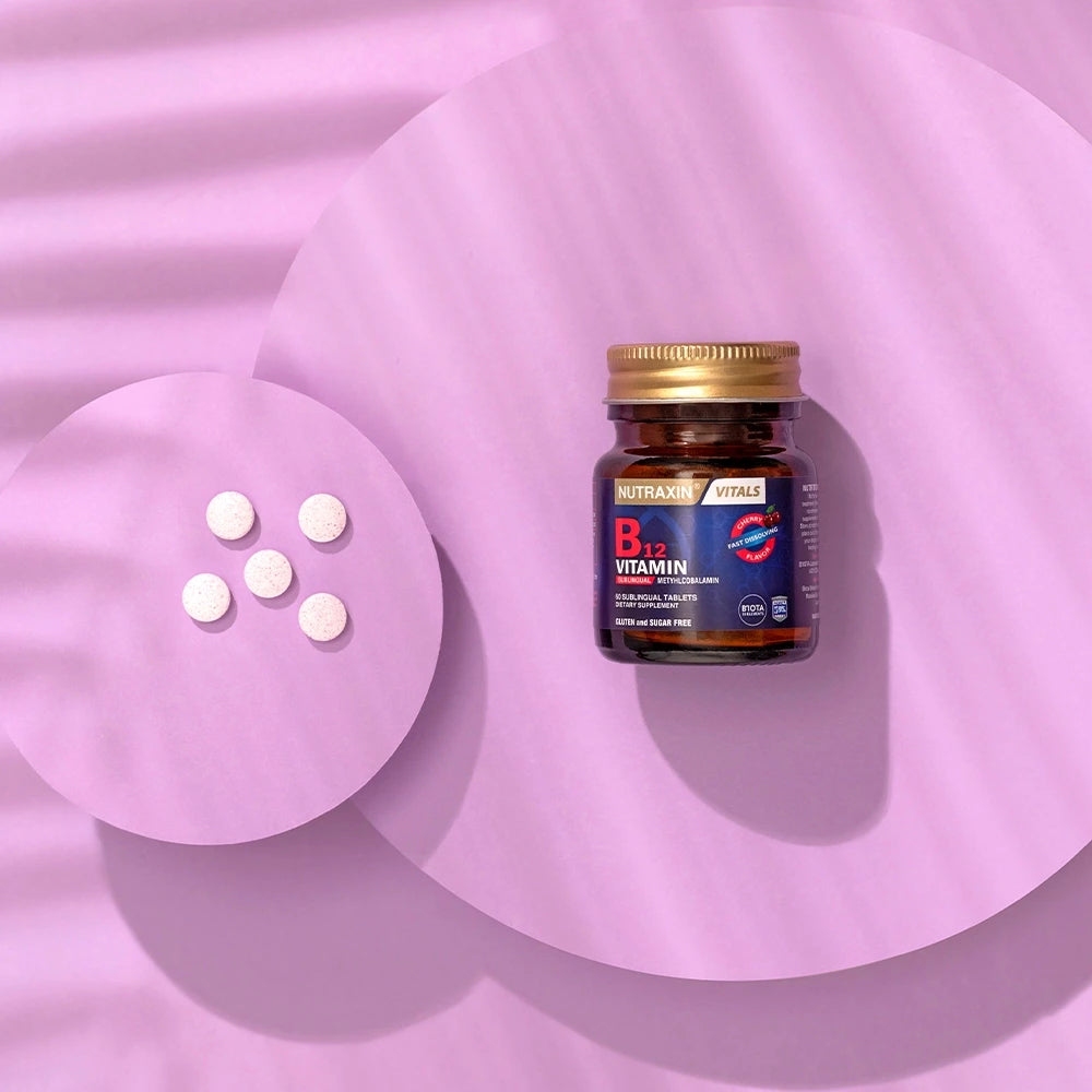 Nutraxin B12 Vitamin 1000MCG 60 Dilalti Tablet