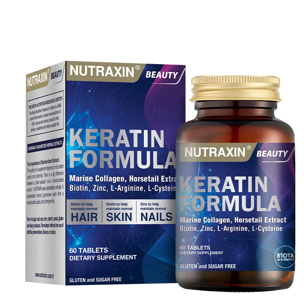 Nutraxin Beauty Keratin Formula 60 Tablet