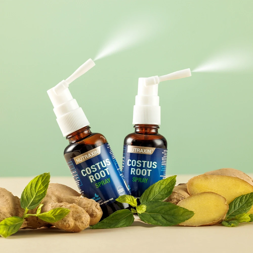 Nutraxin Costus ROOT 30ML Sprey Kostus KÖK TOZU Propolis Çinko Likit