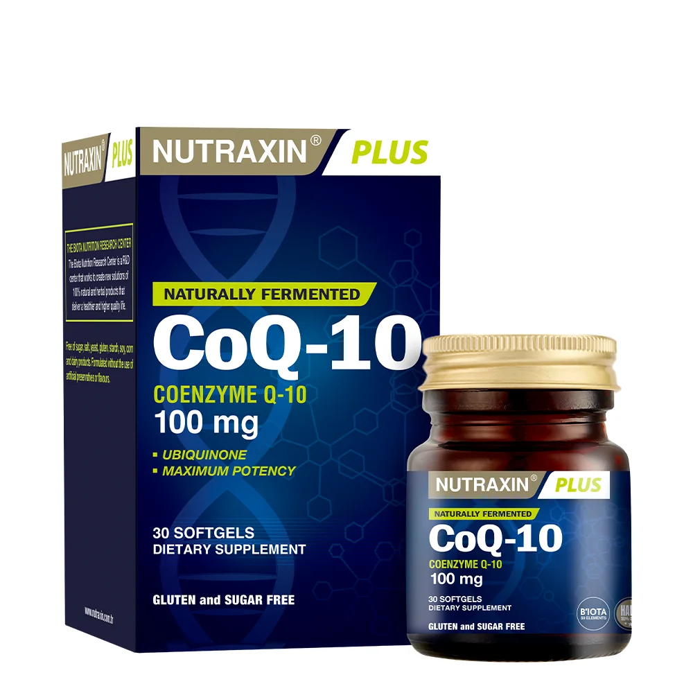 Nutraxin Koenzim Q-10 100MG 30 Yumuşak Kapsül