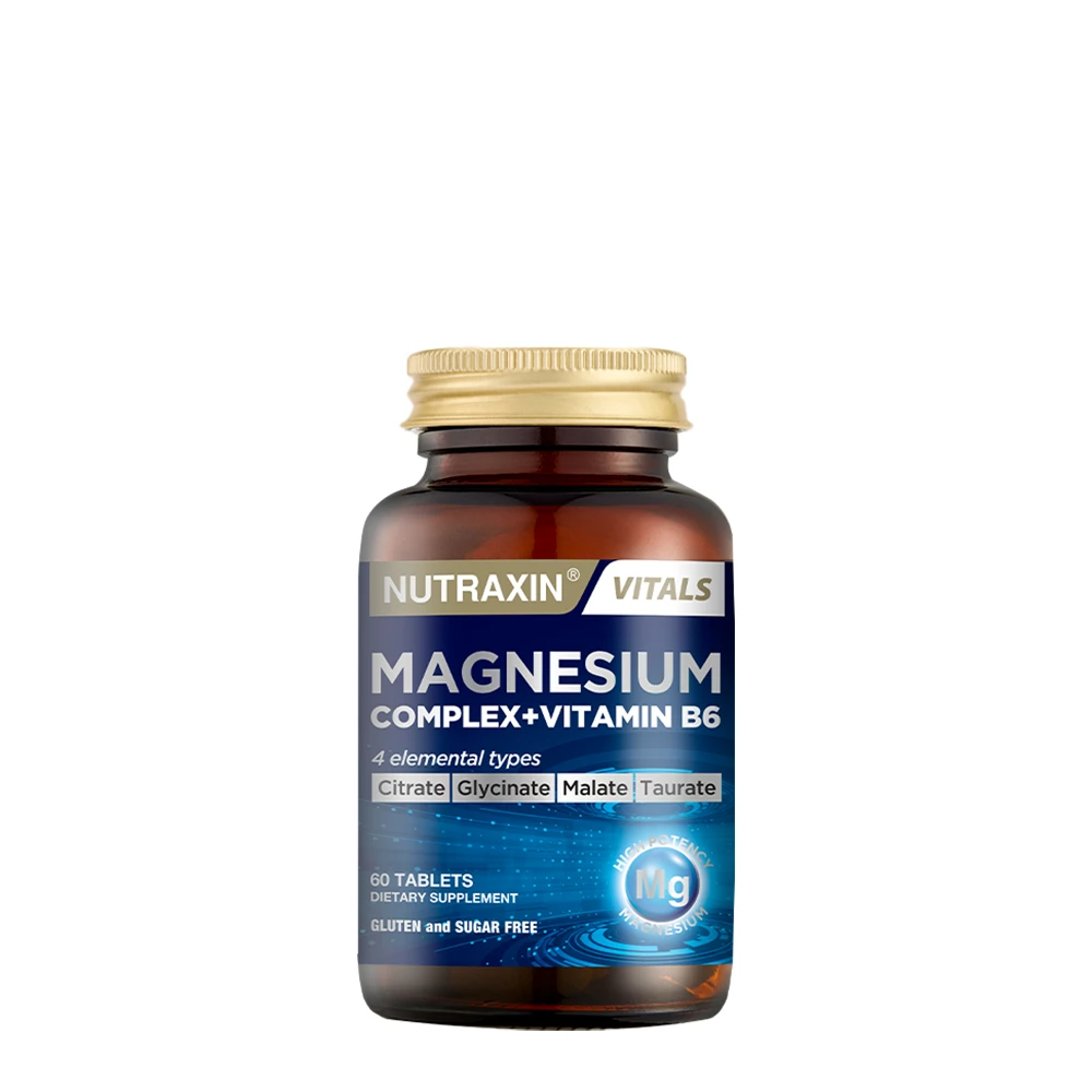 NUTRAXIN MAGNESIUM COMPLEX VITAMIN B6 60 TABLET