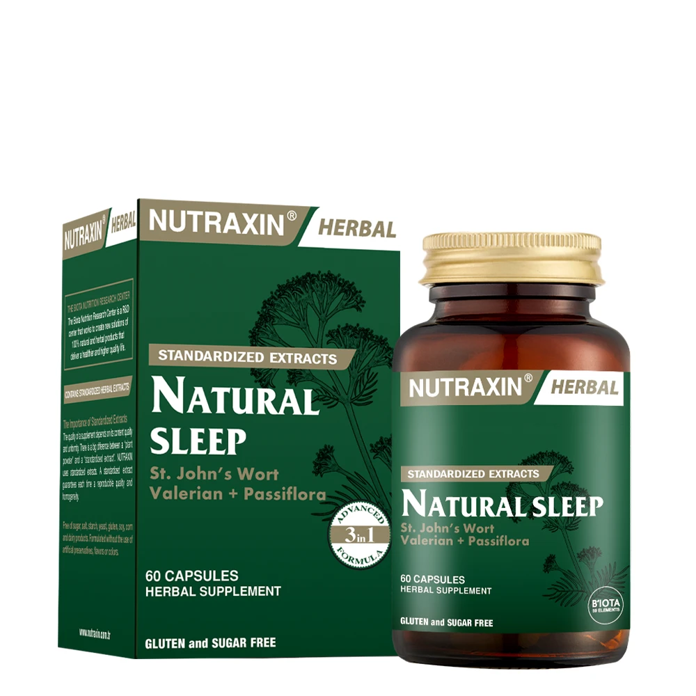 Nutraxin Naturel Sleep 60 Kapsül