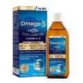 Nutraxin Omega-3 KIDS 150ML COD Liver OIL Morina Baliği Karaciğer Yağli A D E Vitamin