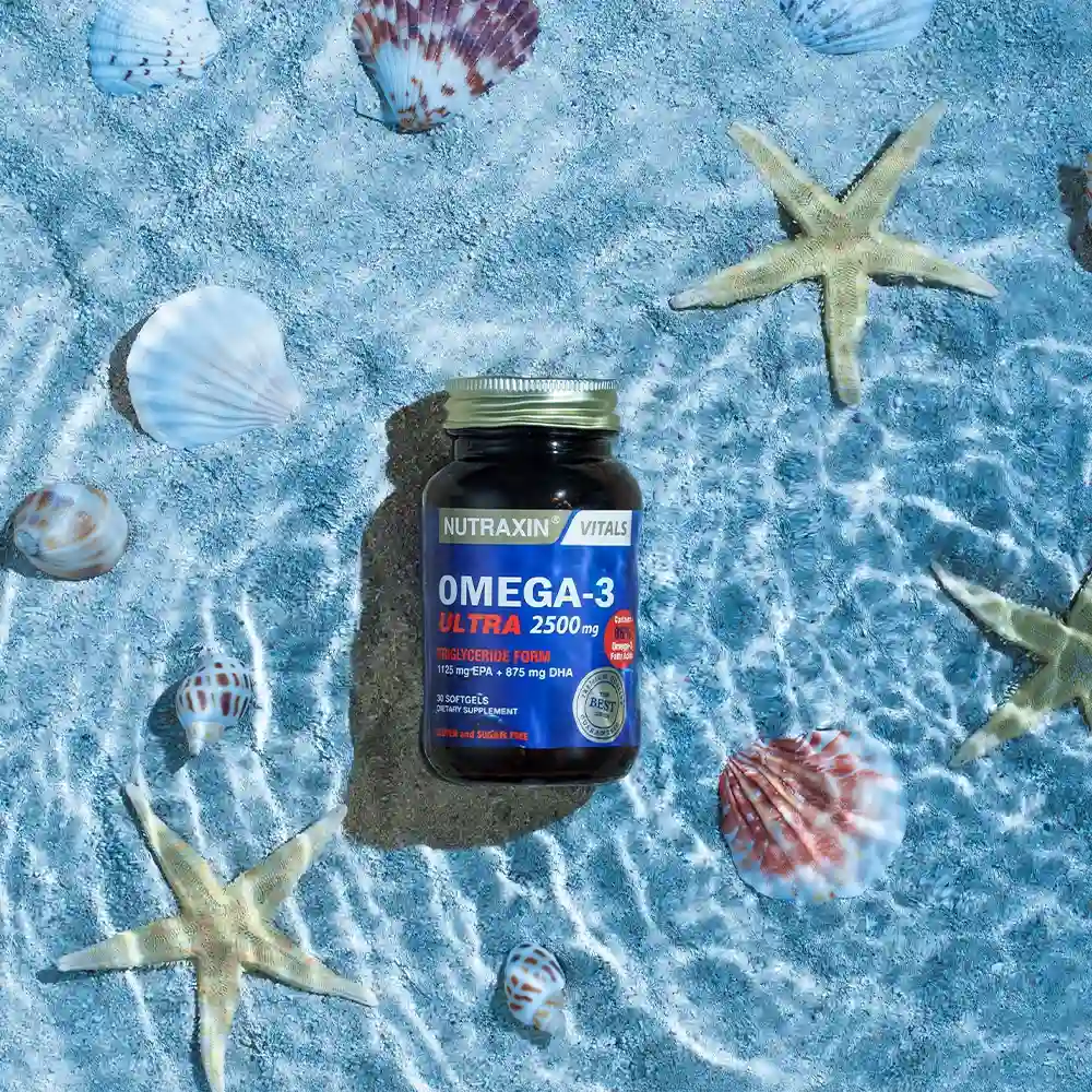 Nutraxin Omega-3 Ultra 2500MG 30 Yumuşak Kapsül