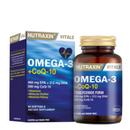 Nutraxin Omega-3 & CO Q-10 60 Yumuşak Softjel