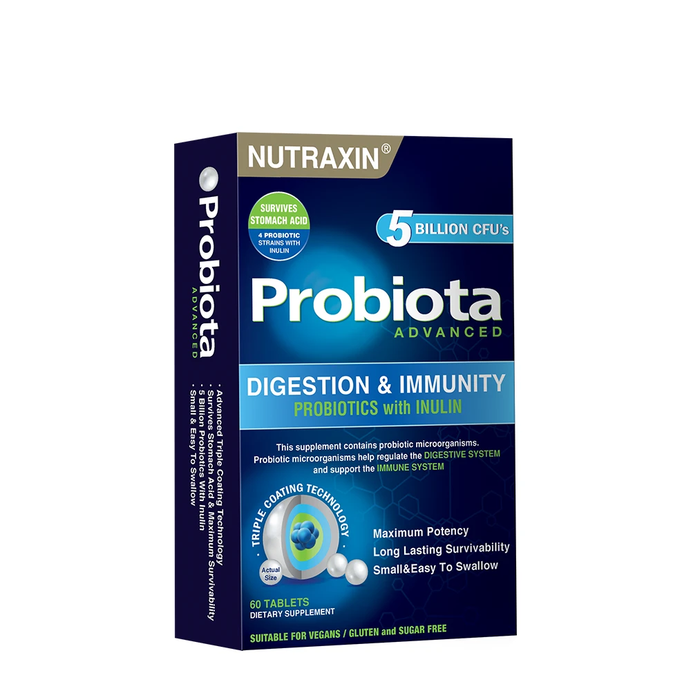 Nutraxin Probiota 60 Tablet Advanced Probiyotik Kompleks