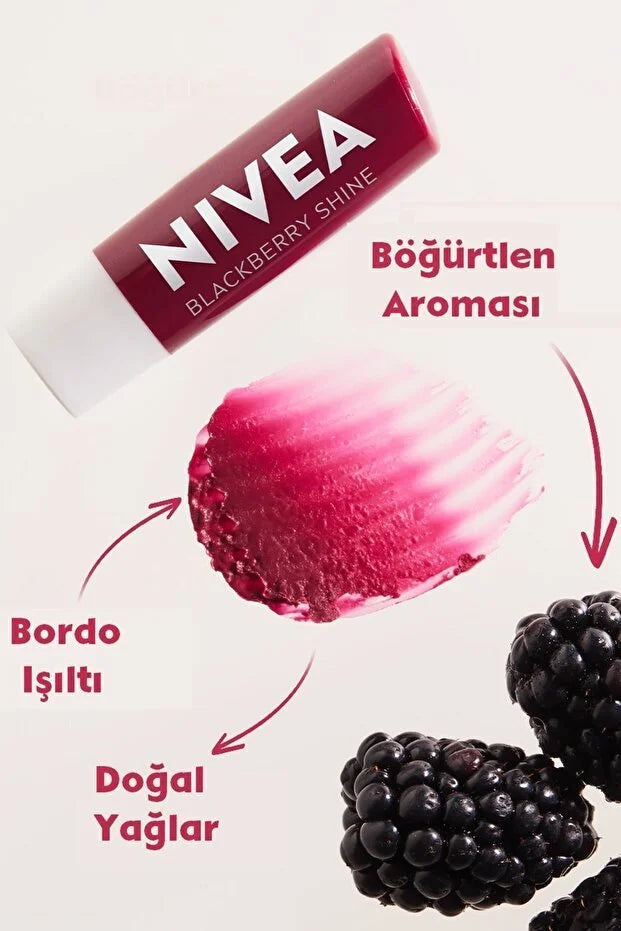 Nivea Bögürtlen Dudak Bakim Krem