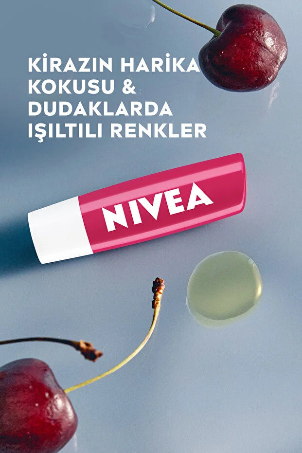 Nivea Lip Cherry Shine Kiraz 4.8gr