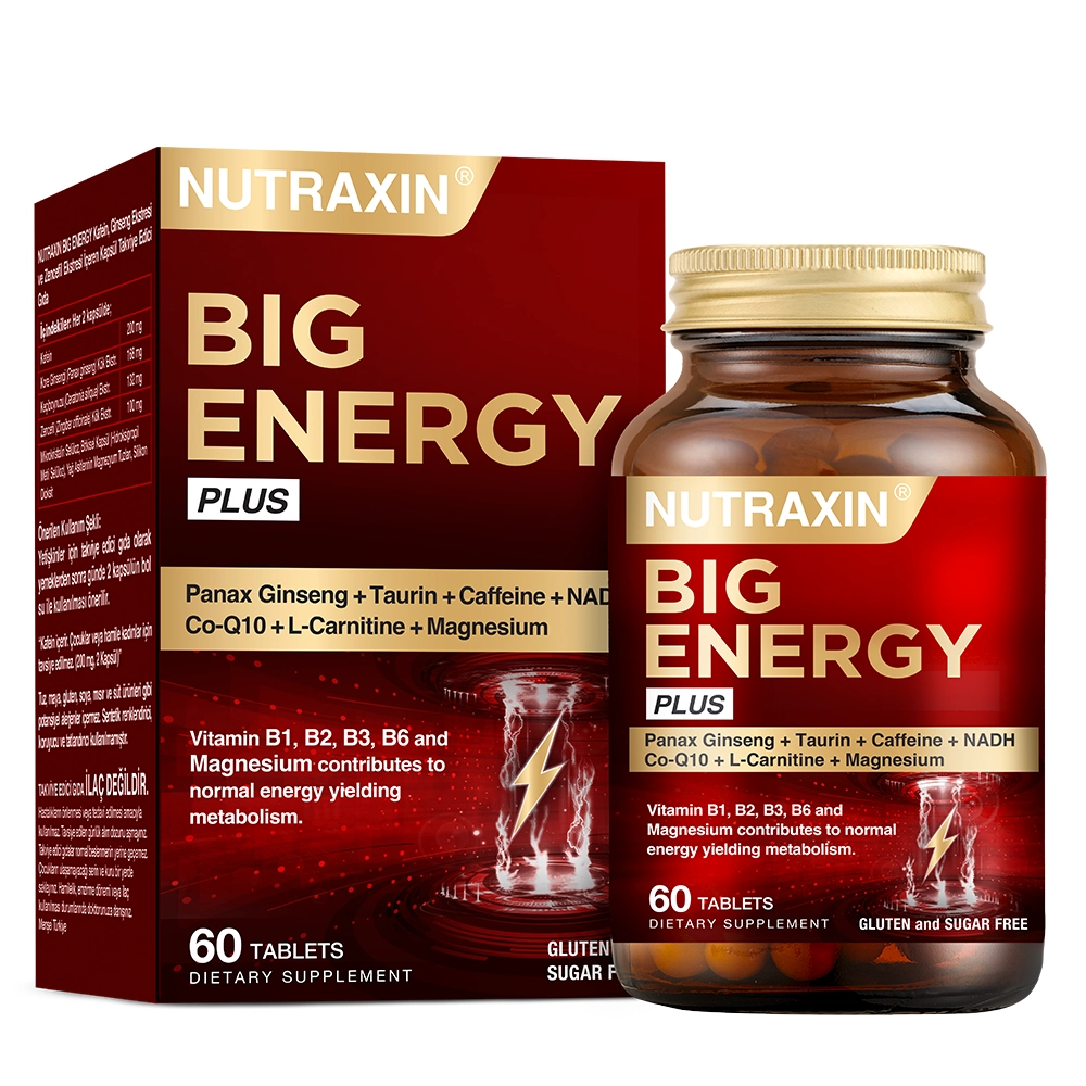 Nutraxin Big Energy Plus 60 Kapsül
