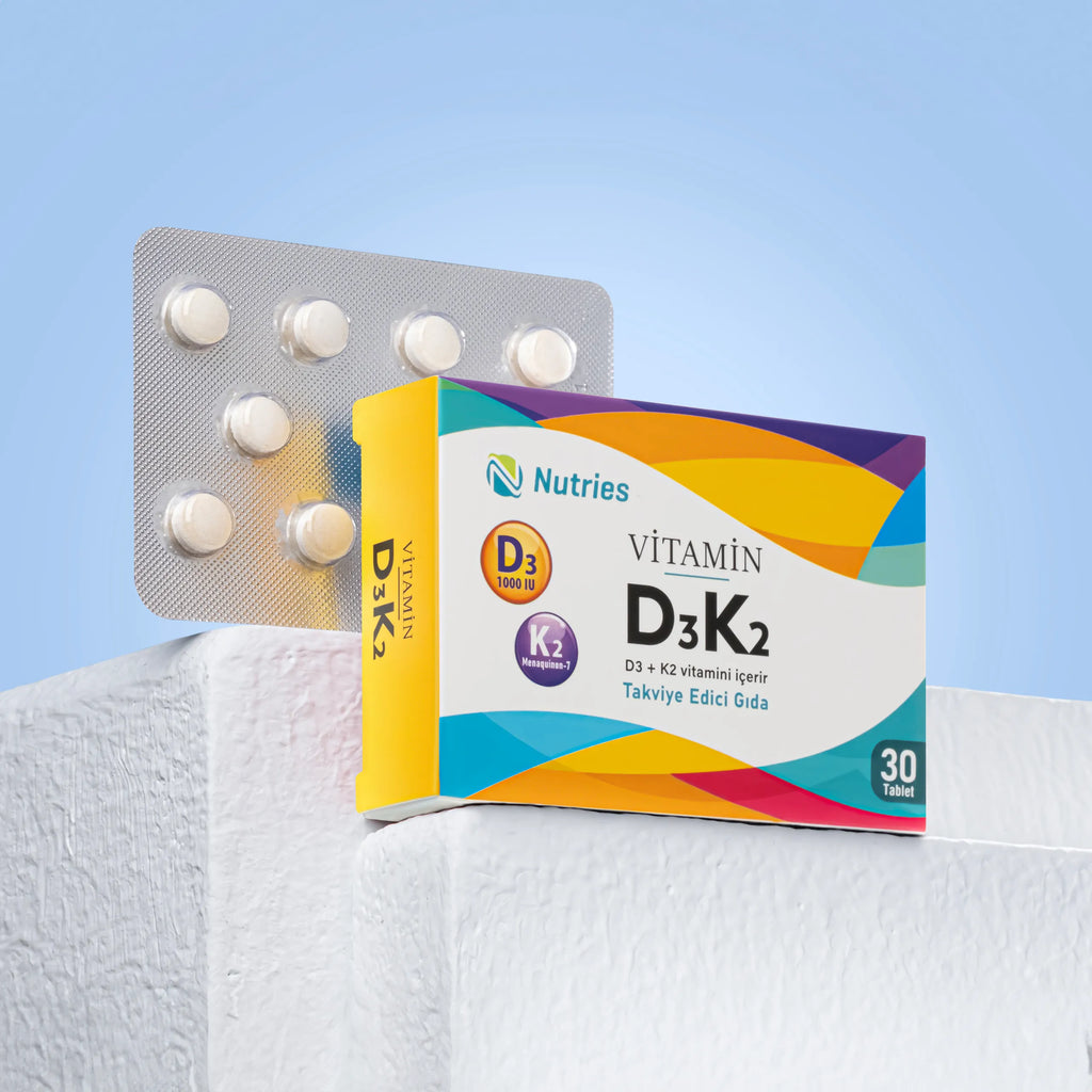 Nutries Vitamin D3K2 30 Tablet