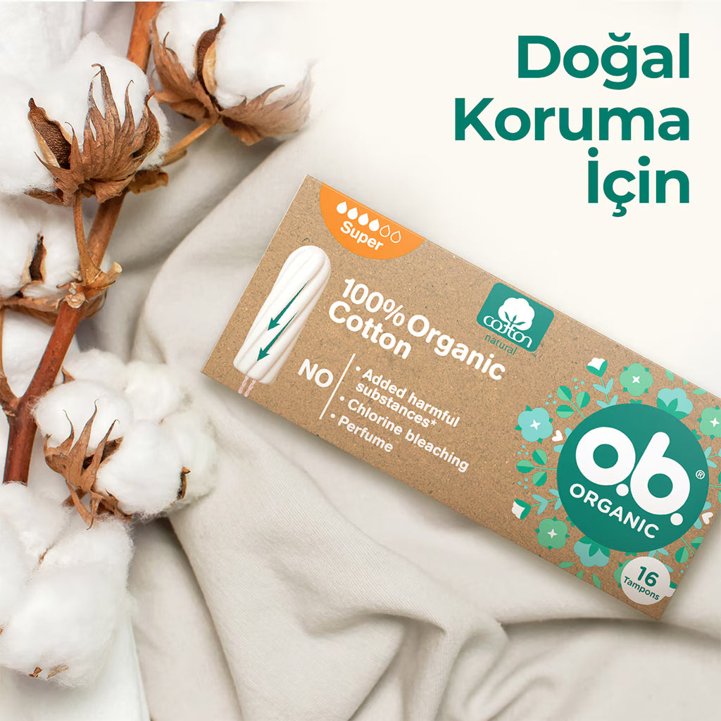 Ob Tampon Organic 16 Adet Normal