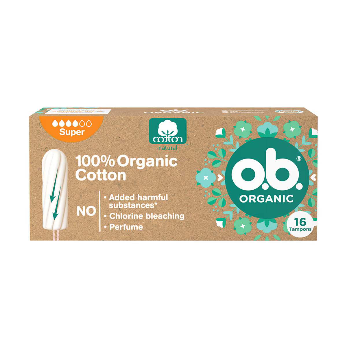 Ob Tampon Organic 16 Adet Normal