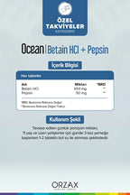Ocean Betain HCL Pepsin 120 Tablet