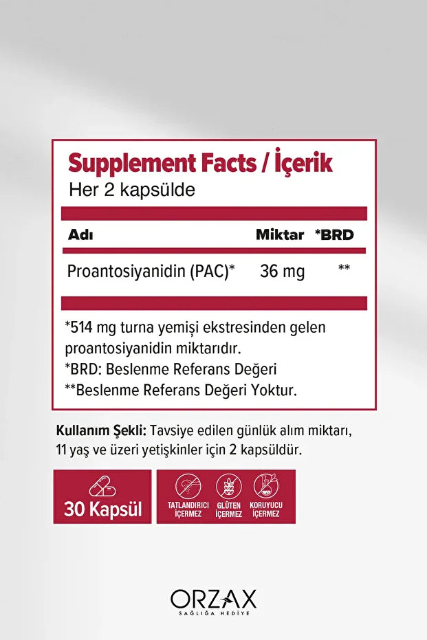 Ocean Cranberry 30 Kapsül