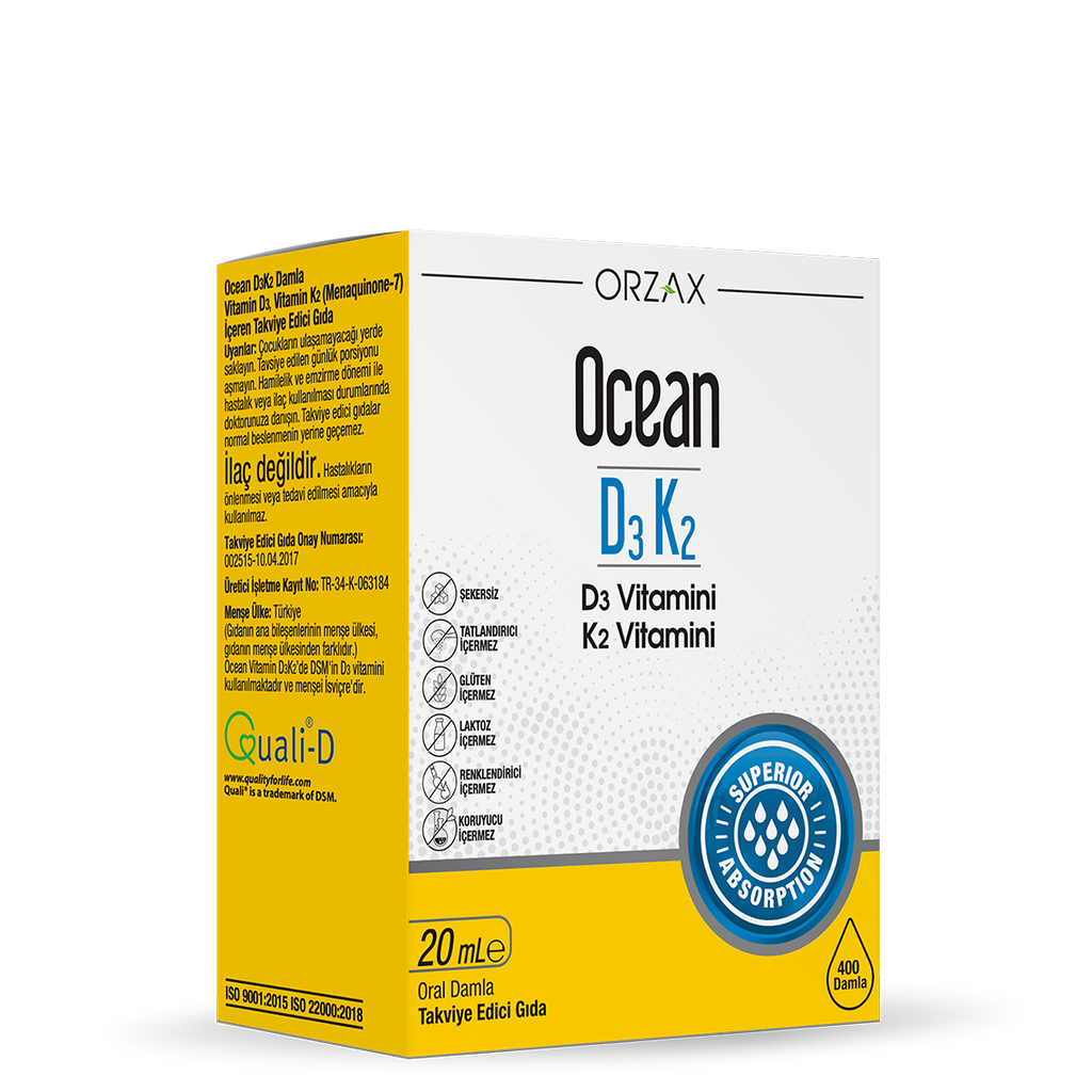 Ocean D3K2 Damla 20ML