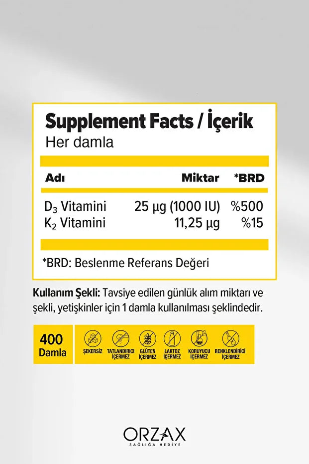Ocean D3K2 Damla 20ML
