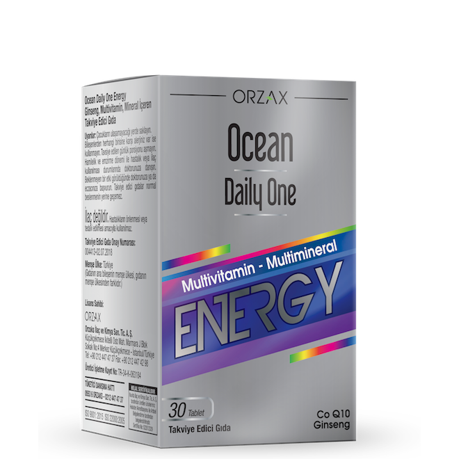 Ocean Daily ONE 30 Tablet Multivitamin Multimineral Energy