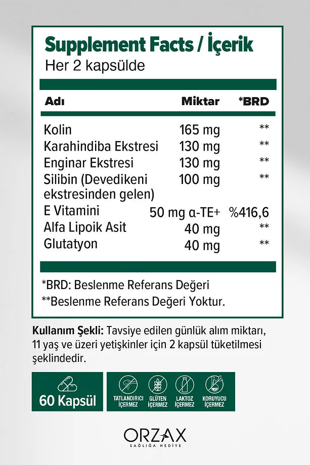 Ocean Hepalex 60 Yumuşak Kapsül
