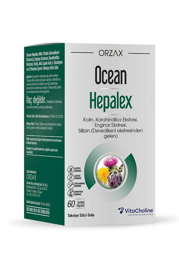 Ocean Hepalex 60 Yumuşak Kapsül