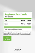 Ocean Methyl Folat 30 Tablet