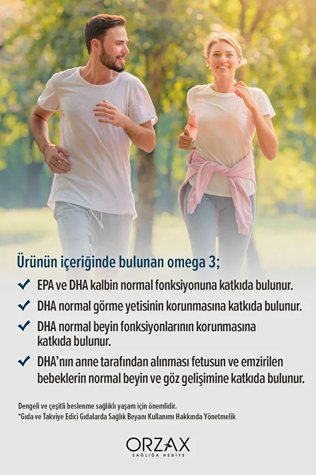Ocean PLUS 1200MG 50 Kapsül Balik YAĞI Omega 3