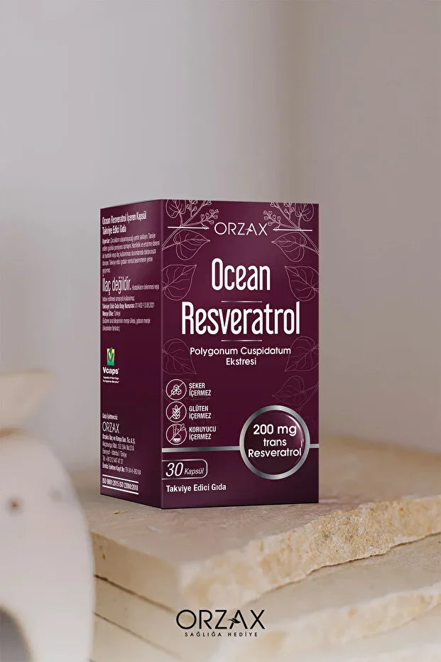 Ocean Resveratrol 200MG 30 Kapsül