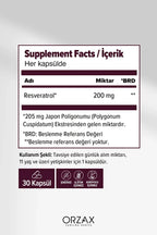 Ocean Resveratrol 200MG 30 Kapsül