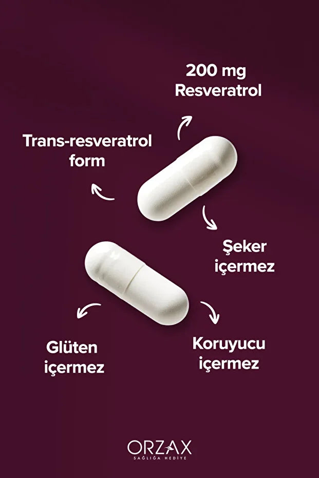 Ocean Resveratrol 200MG 30 Kapsül