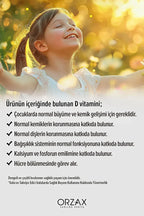 Ocean Vitamin D3 400IU Sprey 20ML