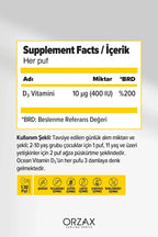 Ocean Vitamin D3 400IU Sprey 20ML