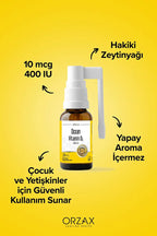 Ocean Vitamin D3 400IU Sprey 20ML