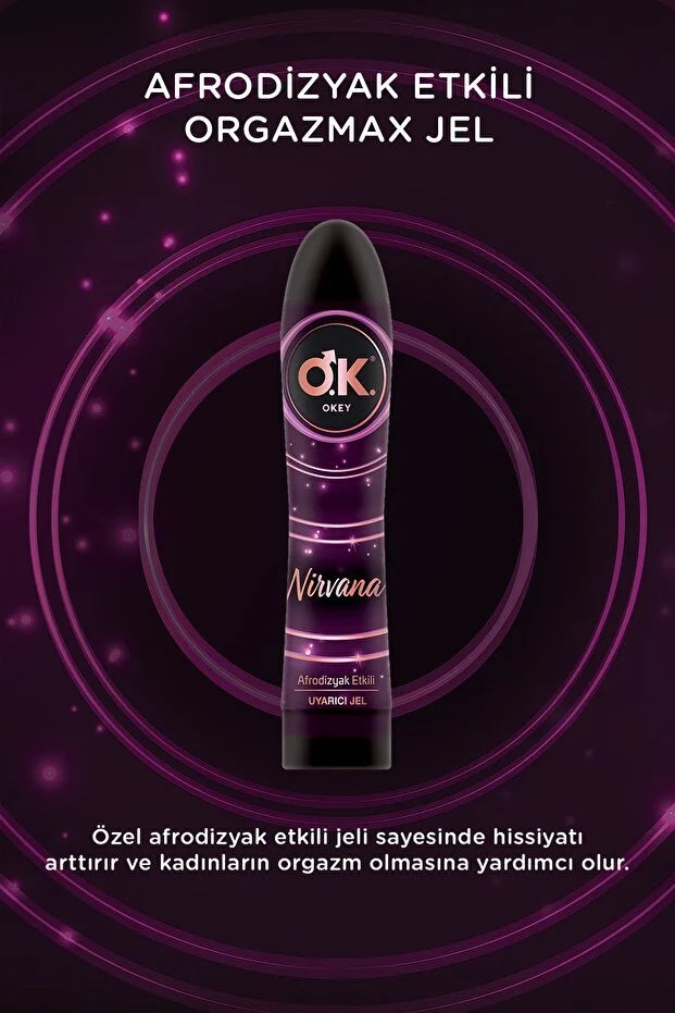Okey Kayganlastirici Jel Nirvana Hot 100ml
