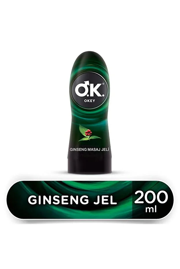 Okey Masaj Jeli Ginseng 200ml