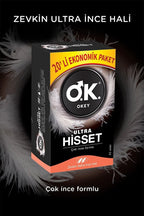 Okey Prezervatif 20 Li Ultra Hisset