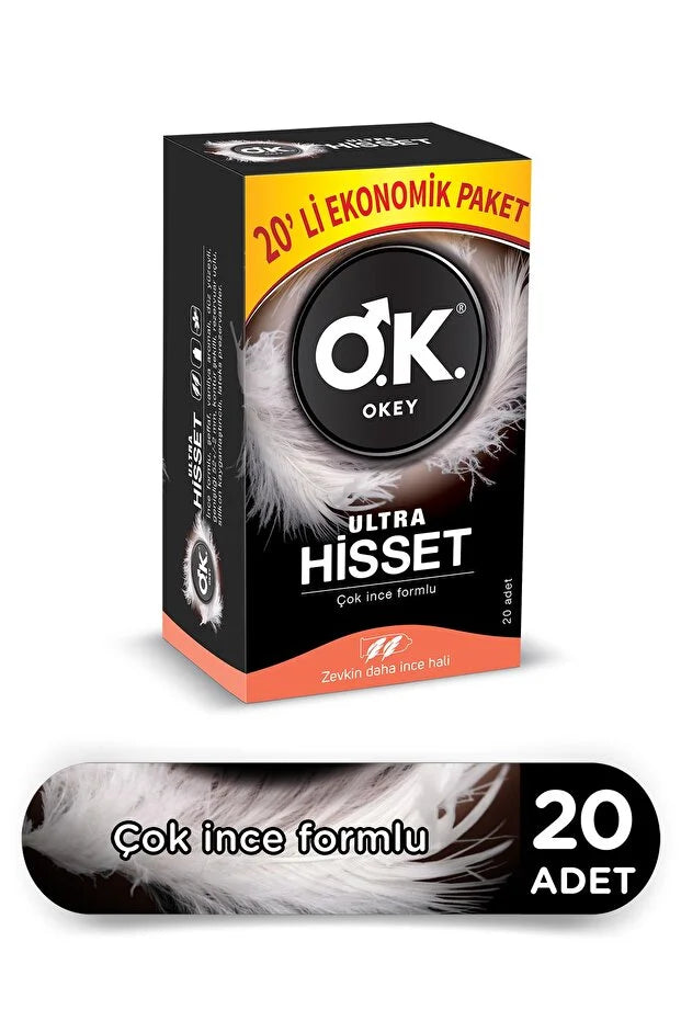 Okey Prezervatif 20 Li Ultra Hisset
