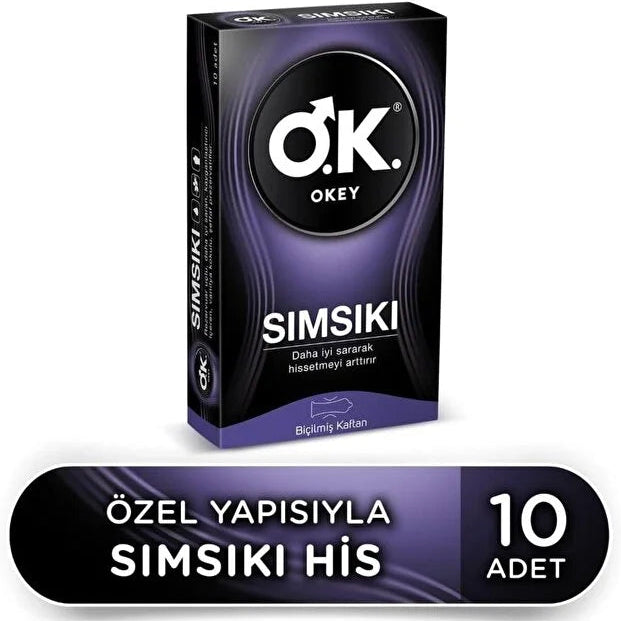 Okey Sımsıkı 10'lu Prezervatif