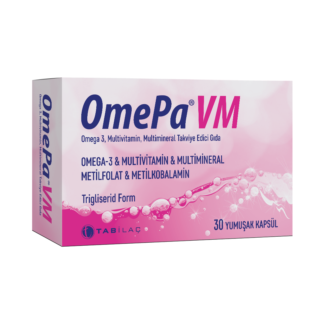 Omepa VM Omega 3 30 Yumuşak Kapsül