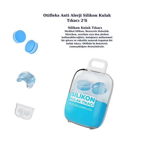 Otifleks Silikon Kulak Tikaci 2 Li