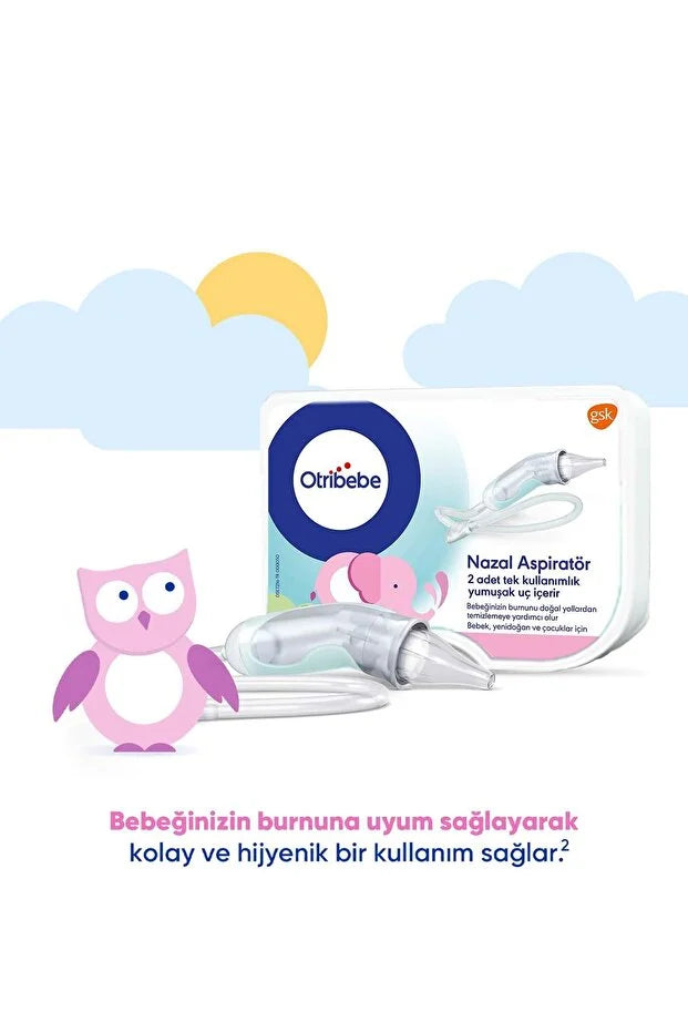 Otribebe Yumuşak Uçlu Nazal Bebe Burun Aspiratörü